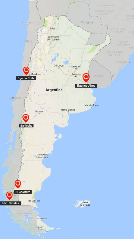 Buenos Aires & patagonia classica argentina e cilena