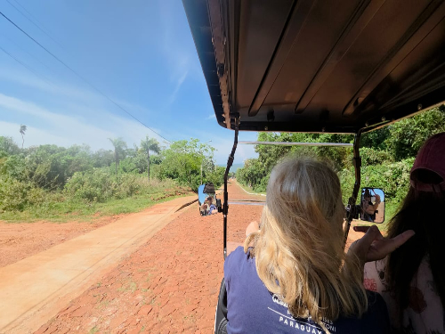 Experience our exclusive golf cart