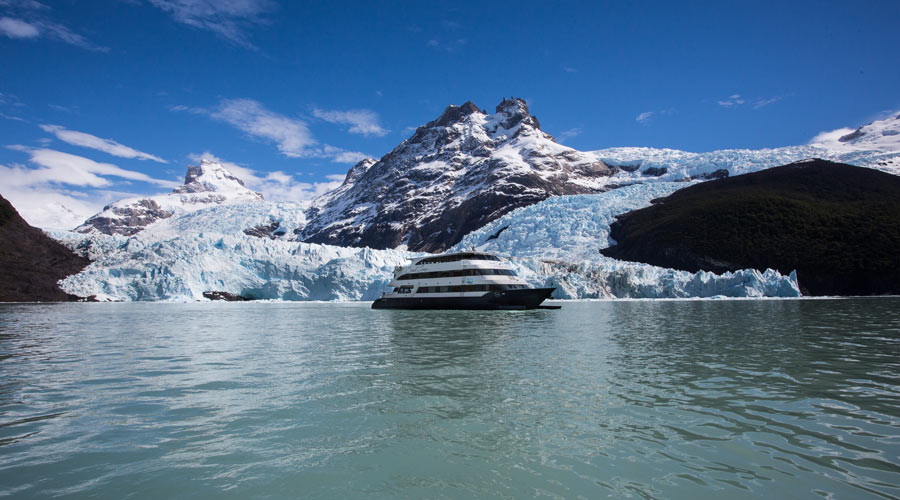 Luxury cruise through glaciers including Perito Moreno Glacier.